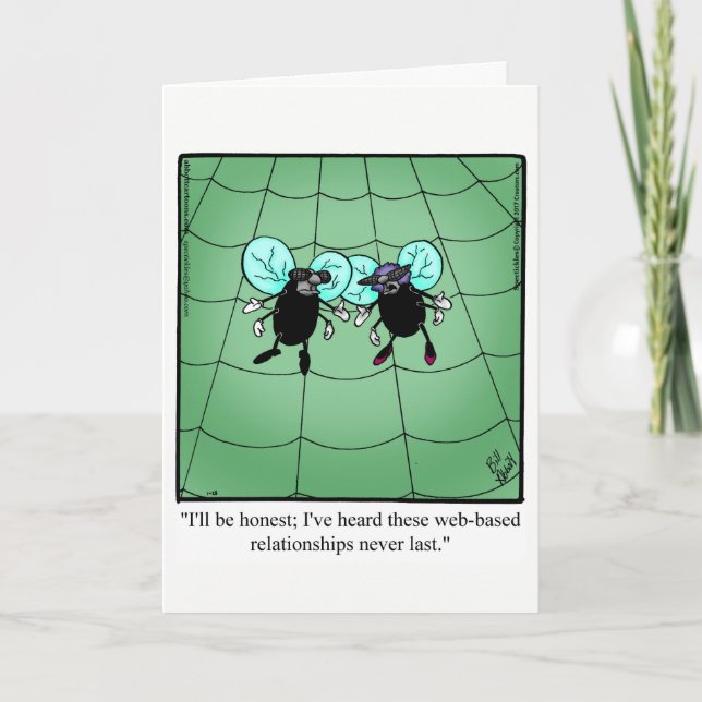 Funny Anniversary Card "Spectickles" (Front)