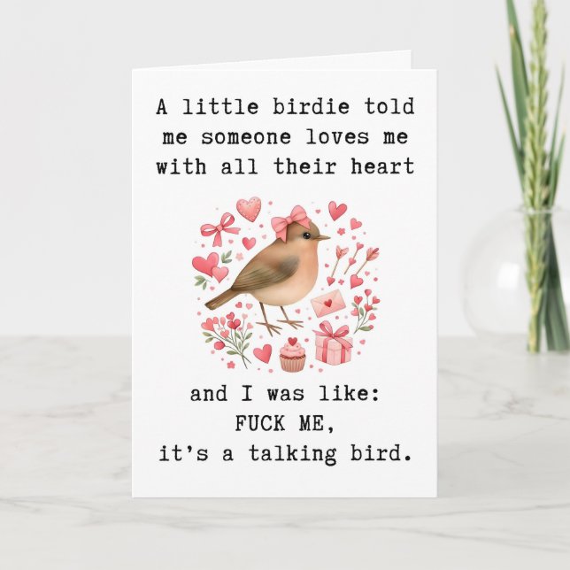 Funny Anniversary Card, Valentine’s Card (Front)