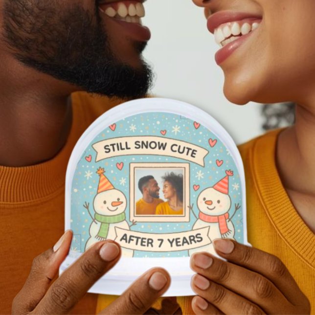 Funny Anniversary gift Still Snow Cute Christmas  Snowglobe (Creator Uploaded)