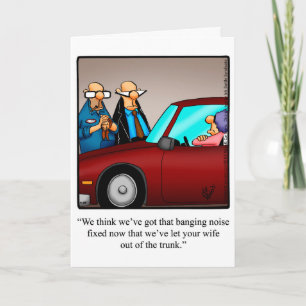 Funny Anniversary Greeting Card