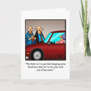 Funny Anniversary Greeting Card For Them