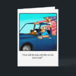 Funny Anniversary Humour Card For Them<br><div class="desc">Wonderfully funny and slightly sarcastic cartoon characters in hilarious situations that’s sure to bring a smile to anyone’s face. Great fun for the wonderfully funny, slightly sarcastic characters you know! Enjoy spreading the laughter with this hilarious anniversary humour greeting card by cartoonist Bill Abbott; send some laughs along with your...</div>