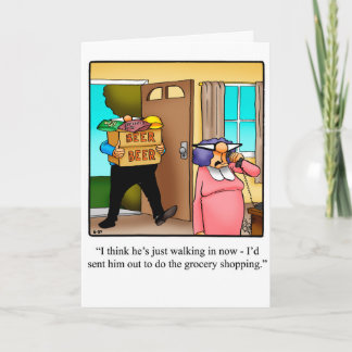 Funny Anniversary Humour Card For Them