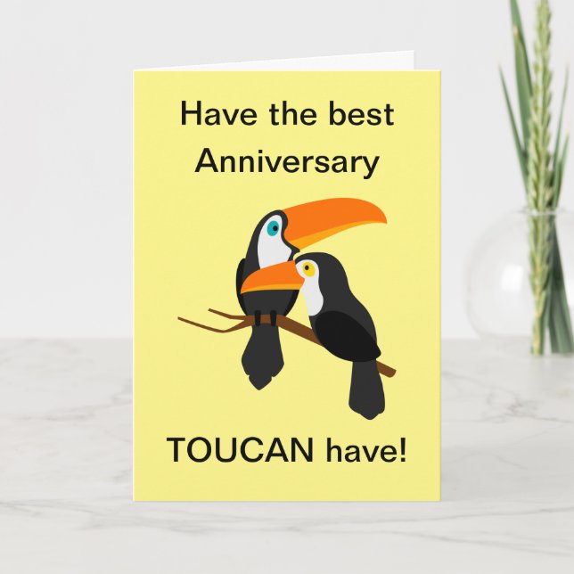 Funny  anniversary / wedding card (Front)