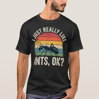 Funny Ant Art For Insect Entomology T-Shirt