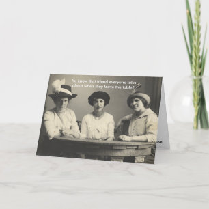 Funny Anti-Friendship Card