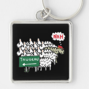 Funny Anti Trudeau Keychain