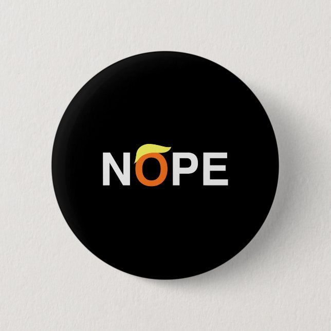 Funny Anti-trump  2 Inch Round Button (Front)