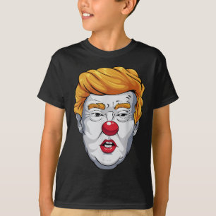 Funny Anti Trump Clown 2024 Election Halloween T-Shirt