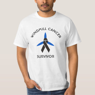 Funny Anti Trump Humour, Windmill Cancer Survivor T-Shirt