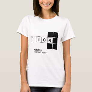 Funny Anti-trump Itmfa Crossword Clue willy' Uni T T-Shirt