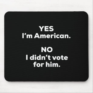 Funny Anti Trump Tees Uni-adults Black Small Clic  Mouse Pad