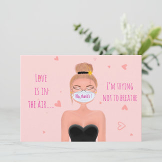 Funny Anti-Valentine’s Day Hand drawn  Holiday Card