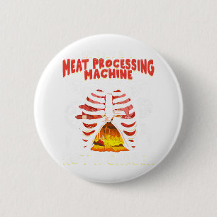 Funny Anti Vegan Meat Eater Funny Meat Lover Bbq C 2 Inch Round Button
