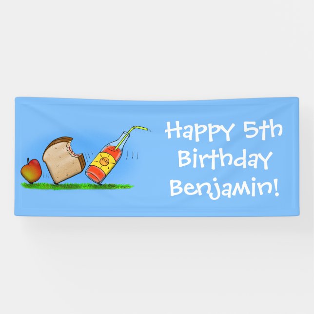 Funny ants cartoon banner (Horizontal)