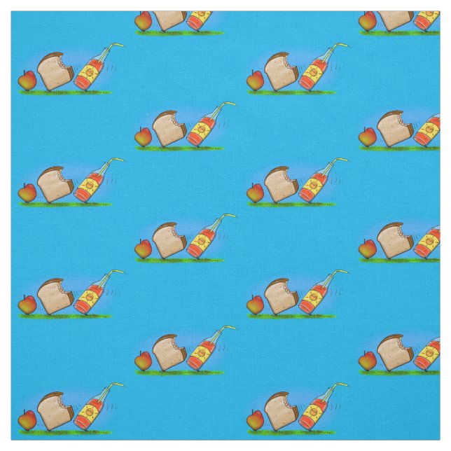 Funny ants cartoon fabric (Swatch)