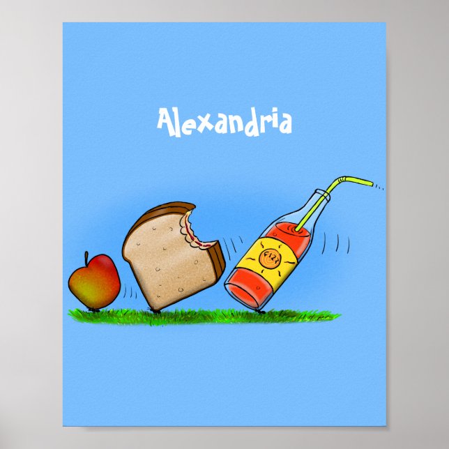 Funny ants cartoon poster (Front)