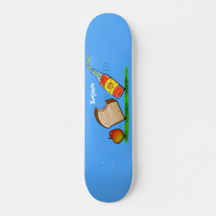 Funny ants cartoon skateboard