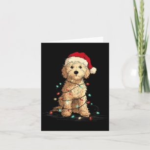 Funny Ao Christmas Graphics Dog Lights Lover Card