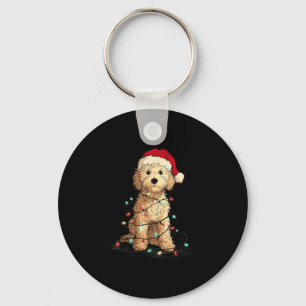 Funny Ao Christmas Graphics Dog Lights Lover  Keychain