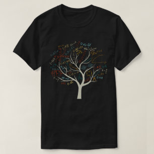 Funny AP Calculus Algebra Tree Math Teacher T-Shirt
