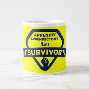 Funny Appendix Removal Surgery Appendectomy Large Coffee Mug