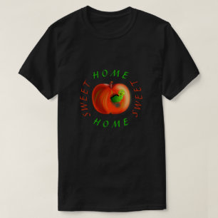 Funny Apple Worm T-Shirt