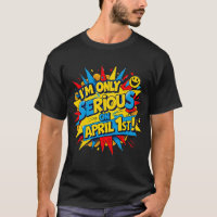 Funny April Fools' Day Comic Style Design