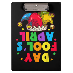 Funny April Fool's Day Pranks Kit 1st April Jokes Clipboard