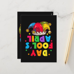 Funny April Fool's Day Pranks Kit 1st April Jokes Holiday Postcard