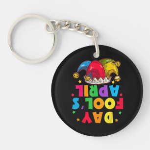Funny April Fool's Day Pranks Kit 1st April Jokes Keychain