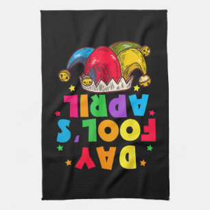 Funny April Fool's Day Pranks Kit 1st April Jokes Kitchen Towel