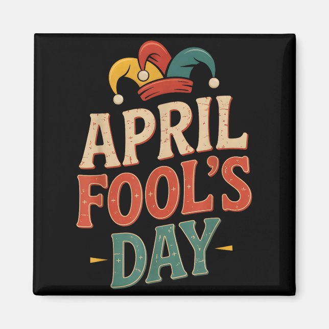 Funny April Fools Day Pranks Kit 1st April Jokes Magnet (Front)