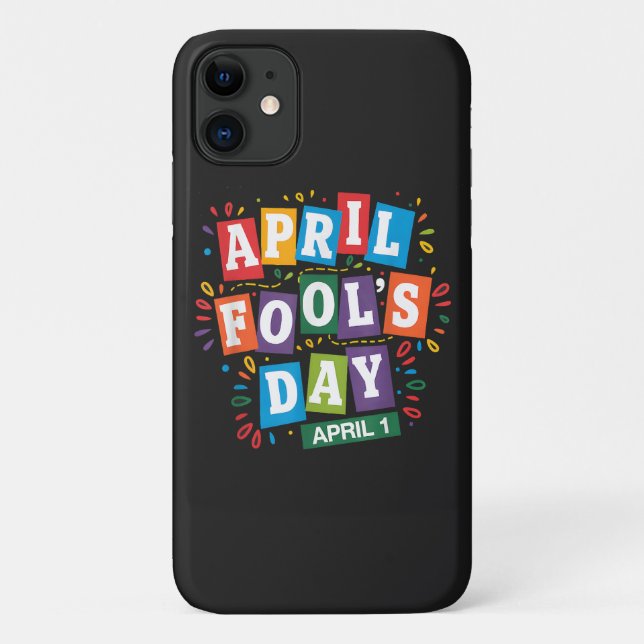 Funny April Fools Day Pranks Kit Case-Mate iPhone Case (Back)