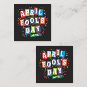 Funny April Fools Day Pranks Kit Enclosure Card