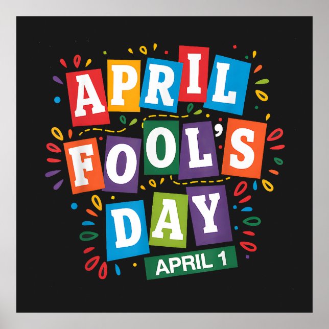 Funny April Fools Day Pranks Kit Poster (Front)