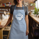 Funny Apron Executive Dishwasher Apron<br><div class="desc">Funny Apron Executive Dishwasher Aprons - Lay down the law and show who washes the dishes in your kitchen! Presenting this funny apron with a dish, fork and knife. Featuring the message: "executive dishwasher". The apron is able to be customized so you can add the name of your home's "executive...</div>