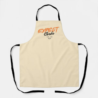 Funny Apron Expect Carbs! Chef Gift