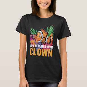 Funny Aquarium Clown Fish For Men Women Fish Lover T-Shirt
