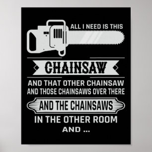 Funny Arborist Stuff Men Woman Arborist Climbing T Poster