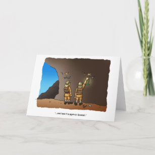 Funny Archaeologist Humour Greeting Card