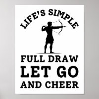 Funny Archery Dad Quote - Full Draw