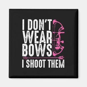 Funny Archery Gift For Women Bow Hunting Archer Mo Magnet