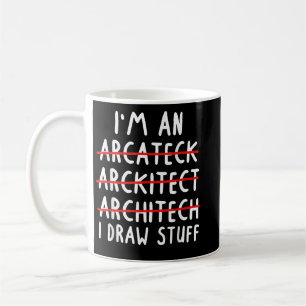 Funny Architect Art Men Women Future Architecture  Coffee Mug