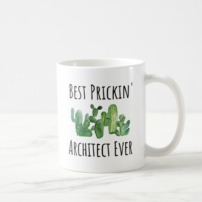 Funny Architect Gift Idea Coffee Mug (Right)