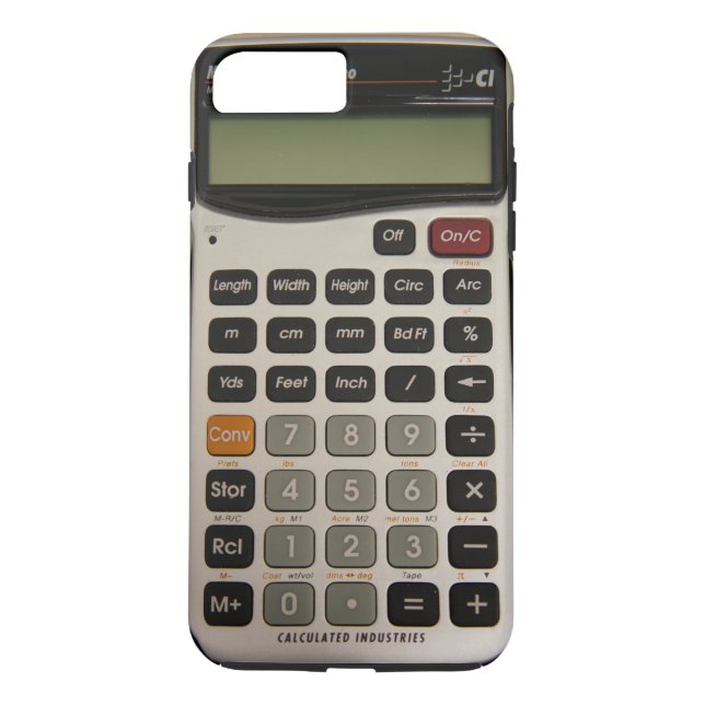 Funny Architectural Calculator Case-Mate iPhone Case (Back)