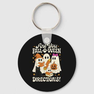 Funny Are You Fall O Ween Directions Teacher Hallo Keychain