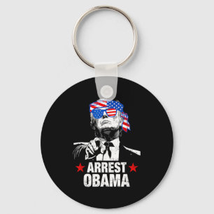 Funny Arrest Obama 2025 Shirt Arrest Obama 2025 T- Keychain