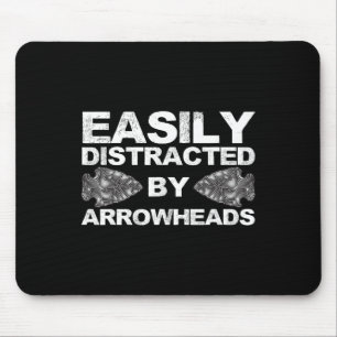 Funny Arrowhead Design For Men Women Arrowhead Hun Mouse Pad