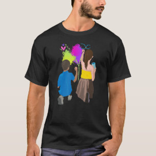 Funny Artist Cool Design For Painter Art Teacher A T-Shirt